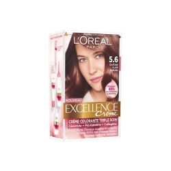 کیت رنگ مو اکسلانس شماره 5.6 لورال