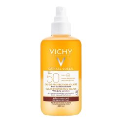 اسپری ضد آفتاب برنزه کننده ویشی مدل capital soleil با SPF50